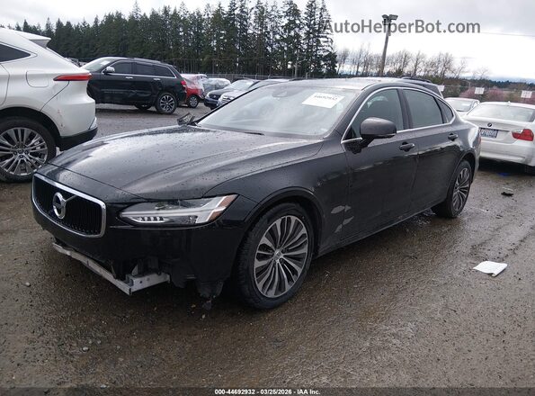 LVYA22MK4LP175457 2020 VOLVO S90 Black Front left