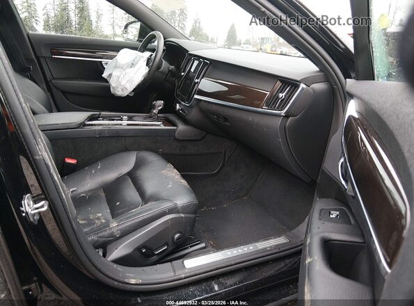 LVYA22MK4LP175457 2020 VOLVO S90 Black Front interior view