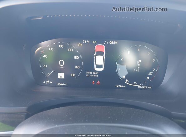 LVYA22MK5LP164094 2020 VOLVO S90 White უკანა სავარძლების ხედი