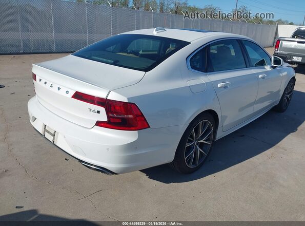 LVYA22MK5LP164094 2020 VOLVO S90 White უკანა მარჯვენა