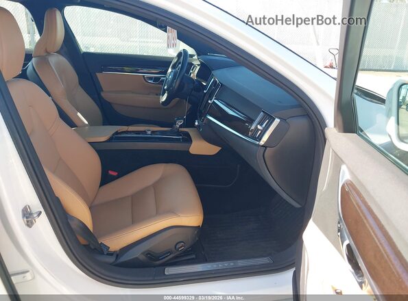 LVYA22MK5LP164094 2020 VOLVO S90 White წინა სალონის ხედი