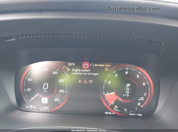 LVYA22MT5LP171409 2020 VOLVO S90 Silver Հետևի նստատեղերի տեսք