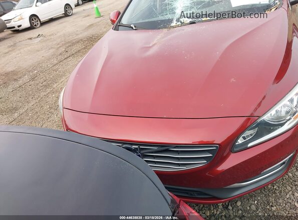 LYV402TKXHB129355 2017 VOLVO S60 INSCRIPTION Red ხელსაწყოთა პანელის ხედი