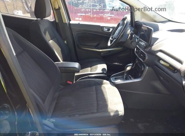 MAJ3P1TE0JC235638 2018 FORD ECOSPORT Черный Вид салона спереди
