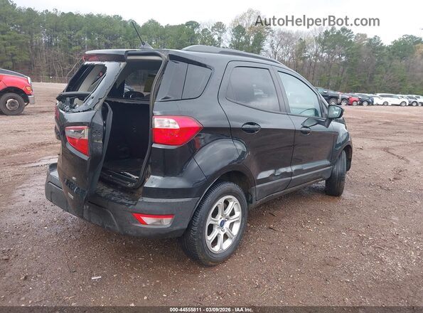 MAJ3P1TE2JC223314 2018 FORD ECOSPORT Black Rear left