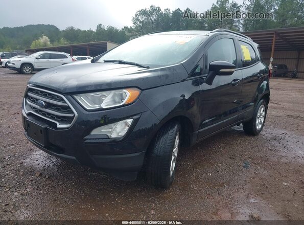 MAJ3P1TE2JC223314 2018 FORD ECOSPORT Black Front left