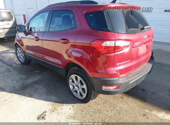 MAJ3P1TE3JC223287 2018 FORD ECOSPORT Red 