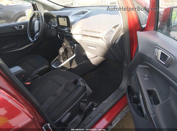 MAJ3P1TE3JC223287 2018 FORD ECOSPORT Red 
