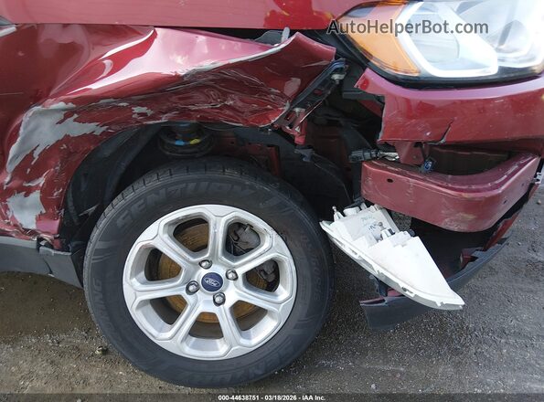 MAJ3P1TE3JC223287 2018 FORD ECOSPORT Red 