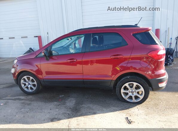 MAJ3P1TE3JC223287 2018 FORD ECOSPORT Red 