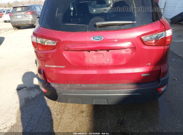 MAJ3P1TE3JC223287 2018 FORD ECOSPORT Red 