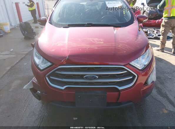 MAJ3P1TE3JC223287 2018 FORD ECOSPORT Red 