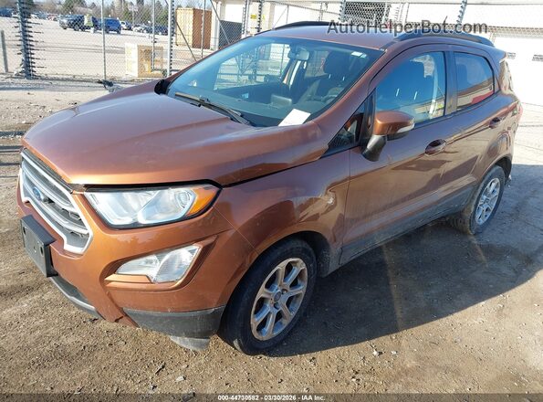 MAJ3P1TE5JC198263 2018 FORD ECOSPORT Brown 