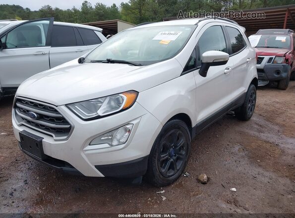 MAJ3P1TE5JC201940 2018 FORD ECOSPORT White Przód lewy