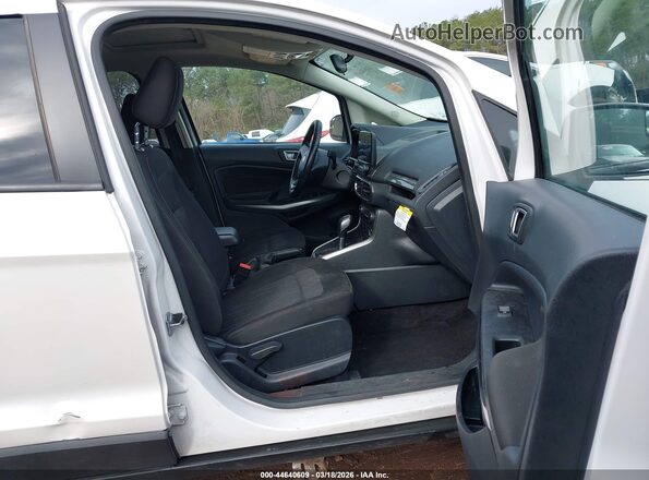MAJ3P1TE5JC201940 2018 FORD ECOSPORT White Widok wnętrza z przodu