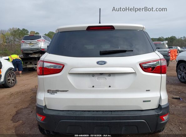 MAJ3P1TE5JC201940 2018 FORD ECOSPORT White 