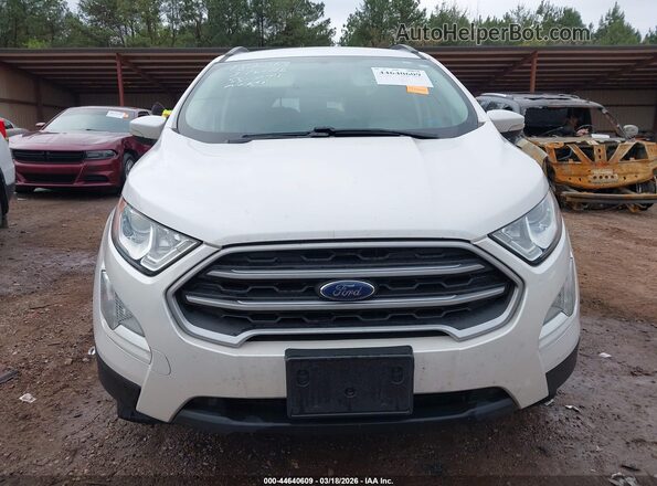 MAJ3P1TE5JC201940 2018 FORD ECOSPORT White Widok deski rozdzielczej
