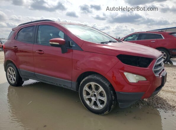 MAJ3P1TE5JC204983 2018 FORD ECOSPORT Burgundy წინა მარჯვენა