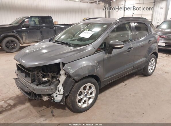 MAJ3P1TE8JC195342 2018 FORD ECOSPORT Gray Front left