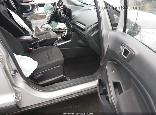 MAJ3P1TEXJC192829 2018 FORD ECOSPORT Silver Front interior view