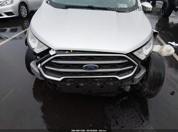 MAJ3P1TEXJC192829 2018 FORD ECOSPORT Silver Front view