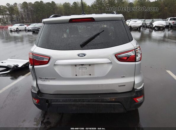 MAJ3P1TEXJC192829 2018 FORD ECOSPORT Silver 