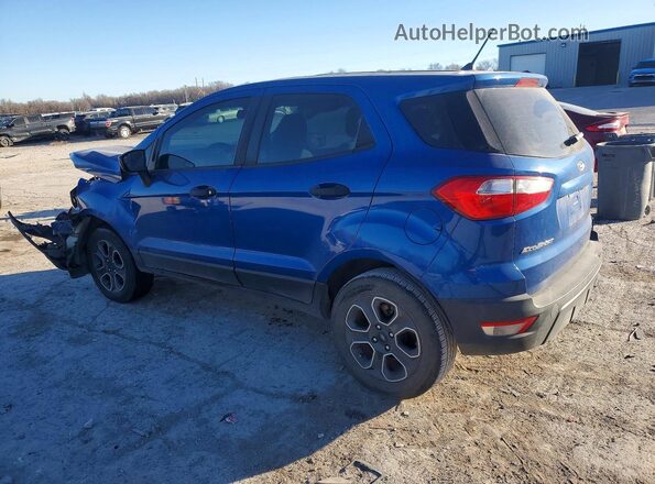MAJ3S2FE0KC299034 2019 FORD ECOSPORT Blue 