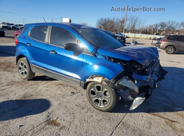 MAJ3S2FE0KC299034 2019 FORD ECOSPORT Blue 