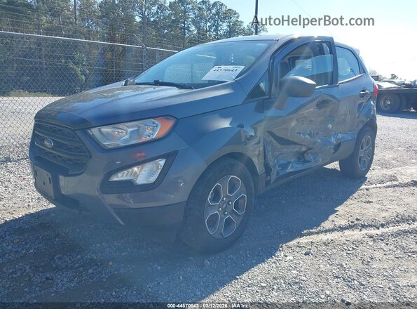 MAJ3S2FE0LC322801 2020 FORD ECOSPORT Gray Առջևի ձախ երեք քառորդ տեսարան
