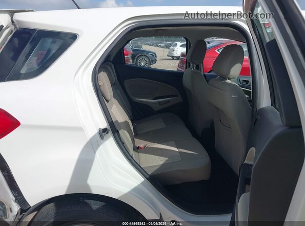MAJ3S2FE4KC262326 2019 FORD ECOSPORT White Vista de la etiqueta del VIN