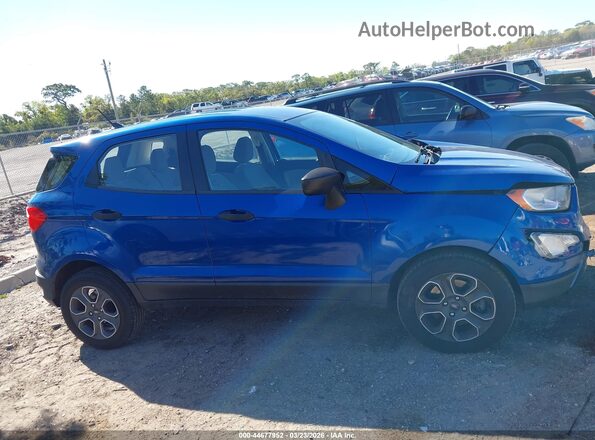 MAJ3S2FE5MC405674 2021 FORD ECOSPORT Blue Вид задньої частини салону