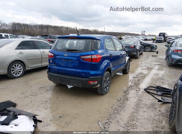 MAJ3S2FE8MC439320 2021 FORD ECOSPORT Blue Հետևի աջ