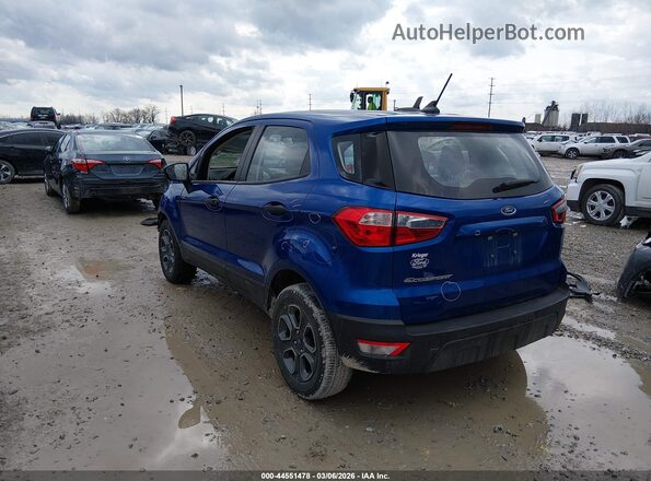 MAJ3S2FE8MC439320 2021 FORD ECOSPORT Blue Հետևի ձախ