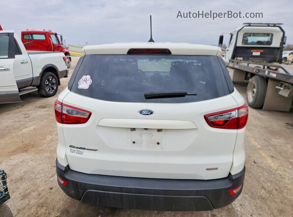 MAJ3S2FE9KC262323 2019 FORD ECOSPORT White 