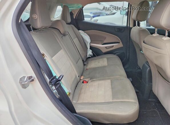 MAJ3S2FE9KC262323 2019 FORD ECOSPORT White 