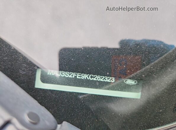 MAJ3S2FE9KC262323 2019 FORD ECOSPORT White 