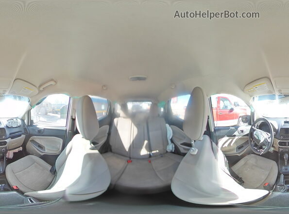 MAJ3S2FE9KC262323 2019 FORD ECOSPORT White 