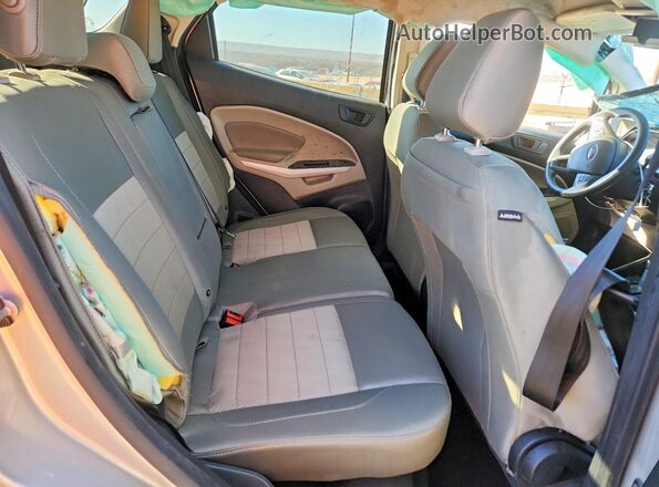 MAJ3S2FE9MC422641 2021 FORD ECOSPORT Silver უკანა სავარძლების ხედი