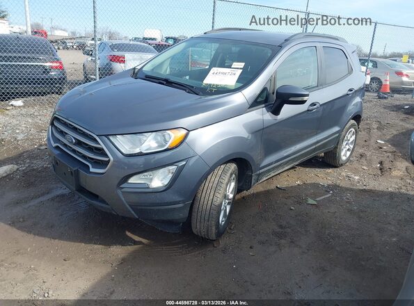 MAJ3S2GE0KC305381 2019 FORD ECOSPORT Gray 