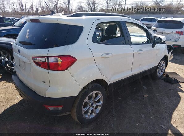MAJ3S2GE0MC409078 2021 FORD ECOSPORT White Задня права чверть