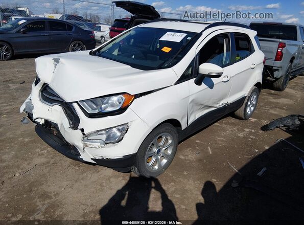 MAJ3S2GE0MC409078 2021 FORD ECOSPORT White Передня ліва чверть
