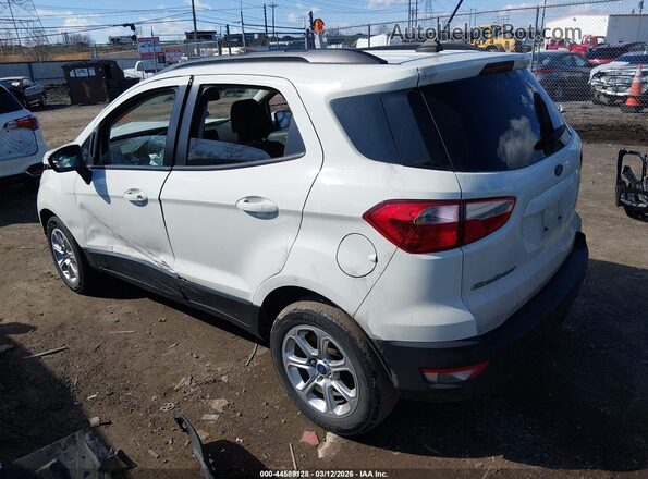 MAJ3S2GE0MC409078 2021 FORD ECOSPORT White Задня ліва чверть