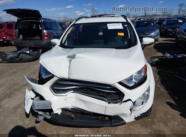 MAJ3S2GE0MC409078 2021 FORD ECOSPORT White Вид задньої частини салону