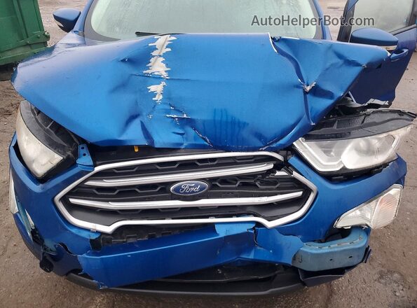 MAJ3S2GE1KC278644 2019 FORD ECOSPORT Blue 