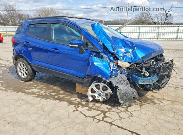 MAJ3S2GE2MC437738 2021 FORD ECOSPORT Blue Առջևի աջ