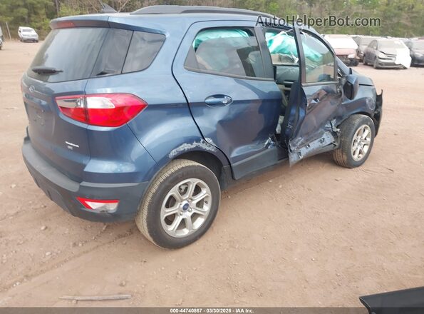 MAJ3S2GE3MC437439 2021 FORD ECOSPORT Blue Rear right