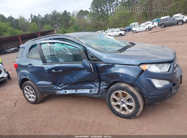 MAJ3S2GE3MC437439 2021 FORD ECOSPORT Blue Rear interior view