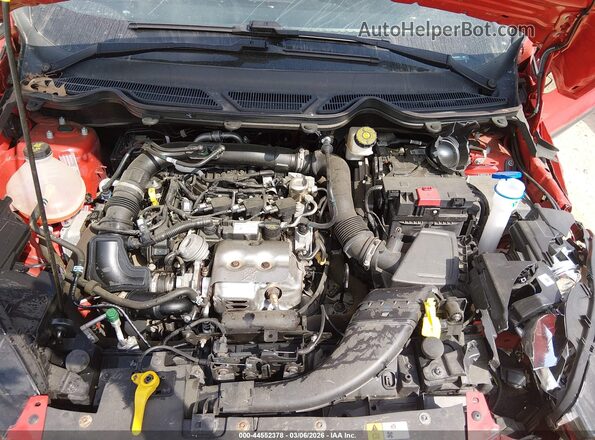 MAJ3S2GE3MC440583 2021 FORD ECOSPORT Red Widok z tyłu