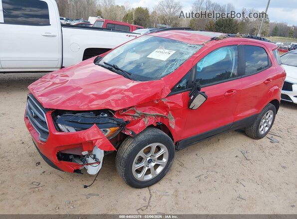 MAJ3S2GE3MC440583 2021 FORD ECOSPORT Red Przód lewy