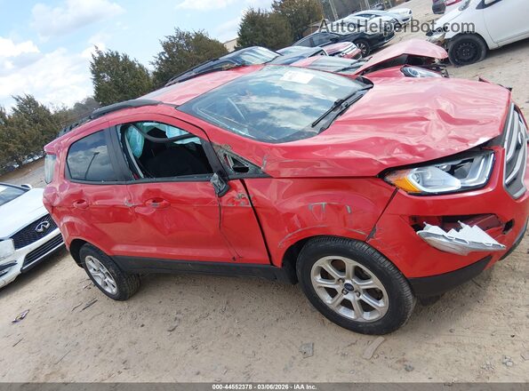 MAJ3S2GE3MC440583 2021 FORD ECOSPORT Red Widok wnętrza z tyłu